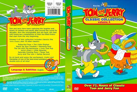 Tom And Jerry Classic Collection - Volume 04 - TV DVD Custom Covers - Tom And Jerry Classic ...