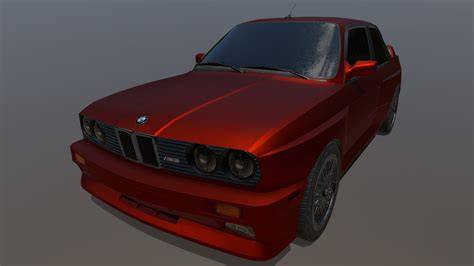 LowPoly BMW E30 M3 - Download Free 3D model by MrFreeman (@ivanrastaman064) [3f9a152] - Sketchfab