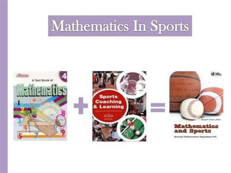 Maths in sports.