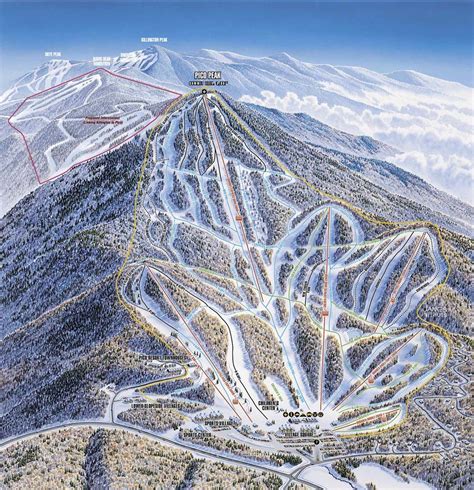 Killington Interactive Trail Map - Bobbie Stefanie