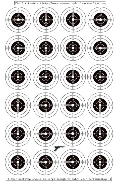 .22 Targets Printable