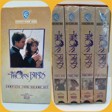 The Thorn Birds (VHS, 1991, 4-Tape Set) Christopher Plummer, Richard Chamberlain | eBay in 2022 ...