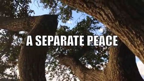 A Separate Peace -- Book Trailer - YouTube