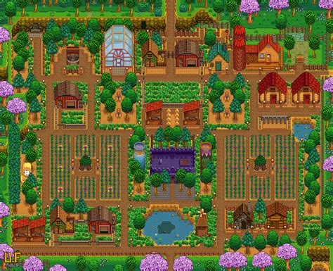 Farm layouts - Stardew Valley | The Lost Noob