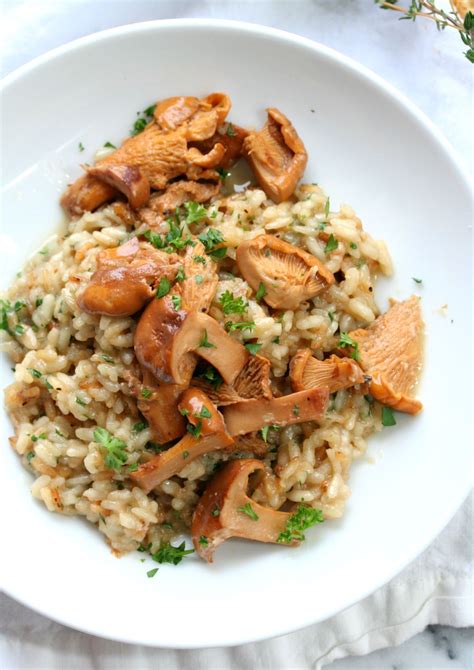 Chanterelle Mushroom Risotto | Dash of Savory | Cook with Passion ...