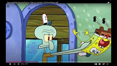 Squidward Getting Mad at Spongebob Multiple Times - YouTube