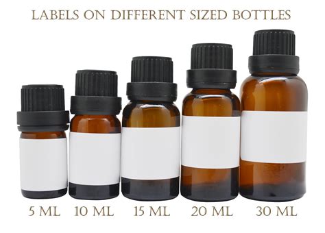 Mr-Label Essential Oil Labels – US Letter Sheet – for Inkjet/Laser Printer – Fit 5ml/10ml/15ml ...