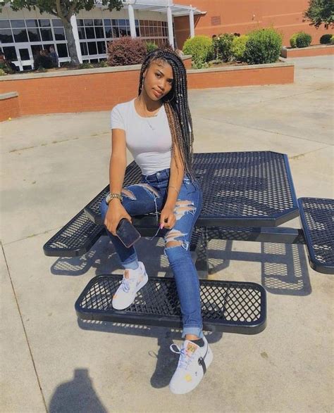 High school black girl outfits | Baddie Outfits With Jordans | Baddie ...