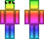rainbow slime | Minecraft Skins