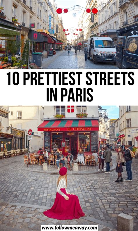 10 Of The Most Charming Streets In Paris + Map To Find Them - Follow Me ...