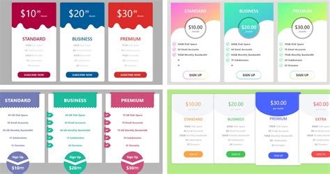 12 Cool Bootstrap 5 Pricing Table Examples download free - GoSnippets