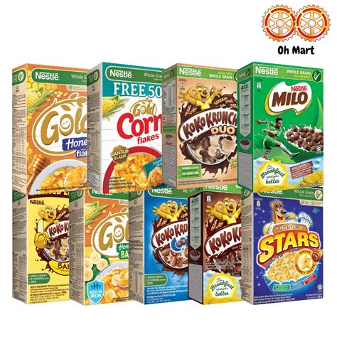 Nestle Breakfast Cereal Koko Krunch 300 g/ Honey Star 300 g/ Milo 300g ...