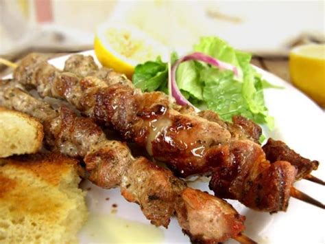 Authentic Greek Souvlaki Recipe - Pork Skewers As Made In Greece