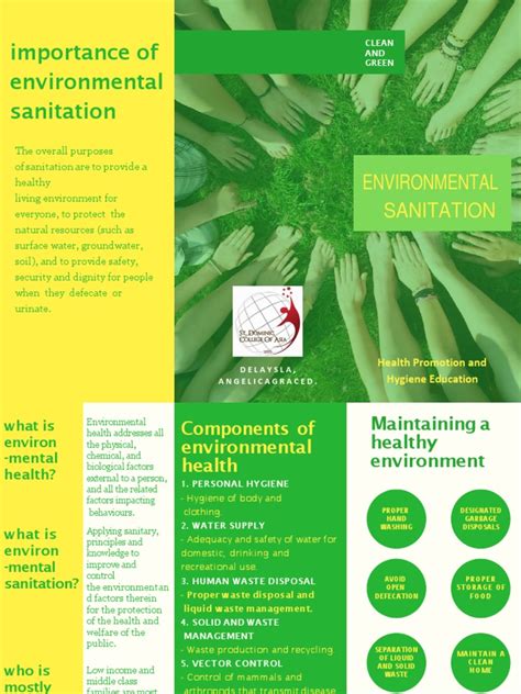 Environmental Sanitation | Sanitation | Hygiene