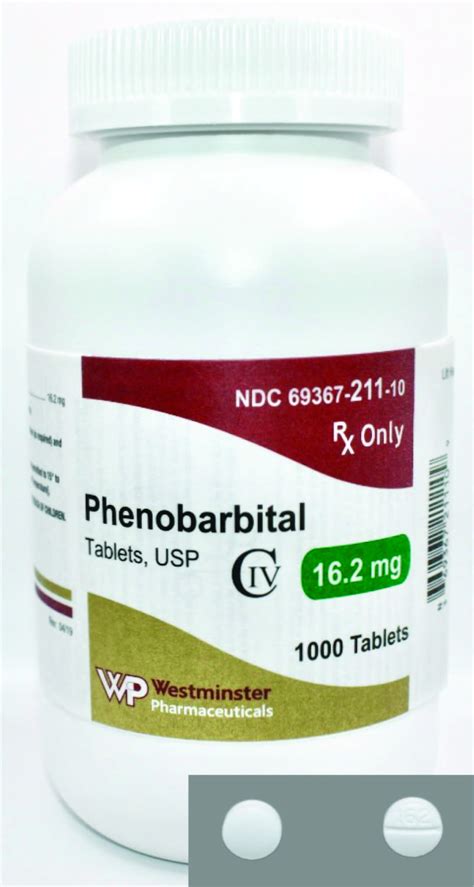 Phenobarbital Tablets, USP — Westminster Pharmaceuticals