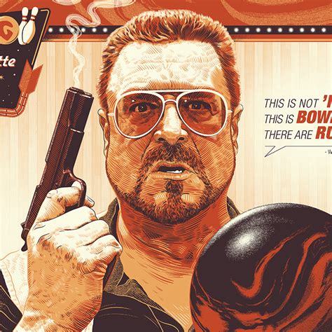 Big Lebowski - Bowling Rules on Behance