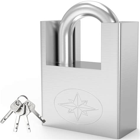 Buy Padlock with Keys, [Impact Cut Resistance] Diyife 60mm Heavy Duty ...