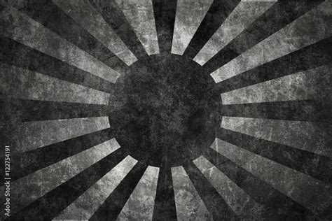 black Japan flag on concrete textured dark background Stock Photo ...