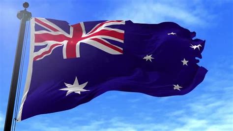 Australian Flag Animation - Stock Motion Graphics | Motion Array