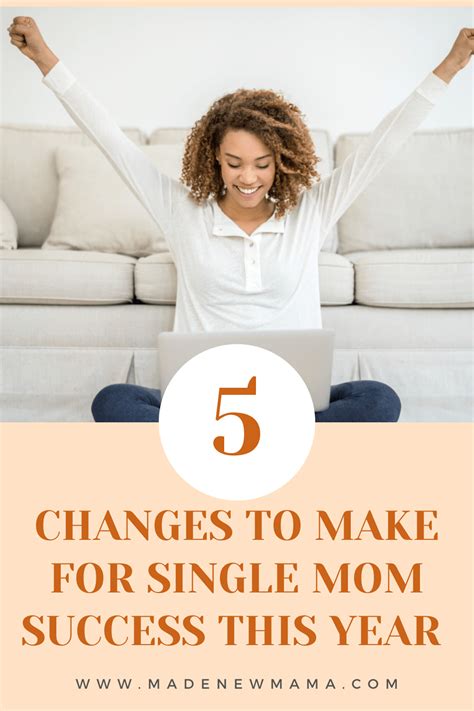 5 Changes To Make For Single Mom Success This Year - Made New Mama