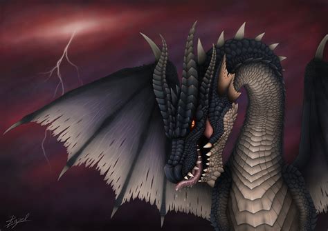 ArtStation - The Black Dragon / Fatalis