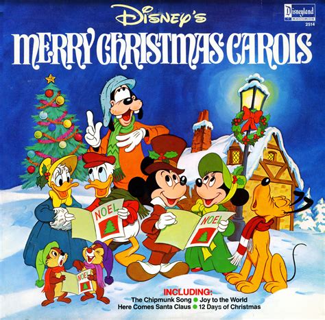 Disney. Merry Christmas Carols. Disneyland Records. (2514) - Christmas Vinyl Record LP Albums on ...