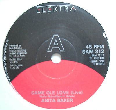 ANITA BAKER - Same Ole Love - Excellent Con 7" Single | eBay