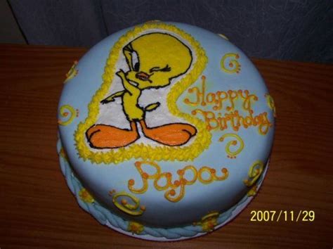 Tweety Bird Birthday Cake - CakeCentral.com