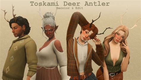 Deer Tail, Sims 4 Cc Folder, Sims 4 Cc Finds, Faun, Ts4 Cc, Sims 4 ...