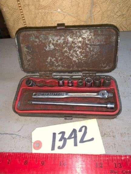 Craftsman Socket set • 1/4” • Garage - Duck Soup Auctions