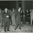 Giovanni Leone saluta il personale della Camera dei Deputati: 1 maggio 1955 / Archivio ...