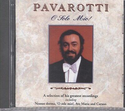 LUCIANO PAVAROTTI - O Sole Mio! CD 065 | eBay