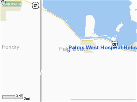 Palms West Hospital Helistop Heliport