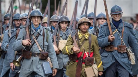 Volunteers Re-Enact World War I Encampment in Verdun, France