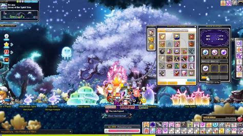 MapleStory leveling up my Forest of Arcana arcane symbol - YouTube