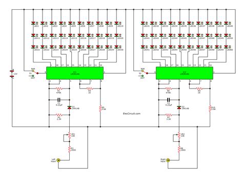 Lm3914 Circuit Diagram