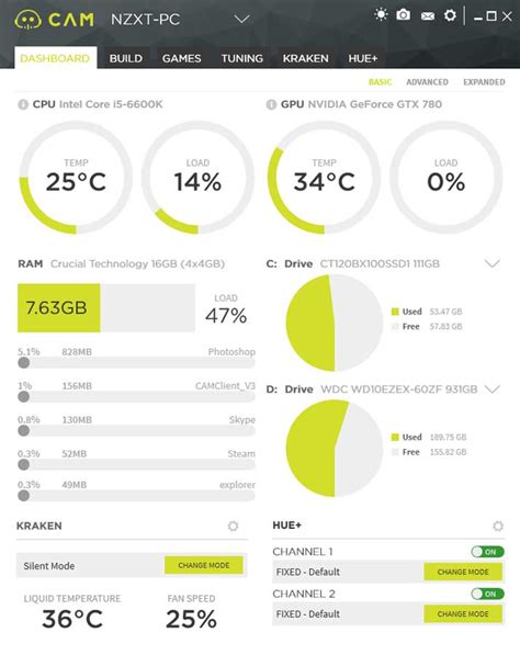 NZXT Cam Software Question | Tom's Hardware Forum