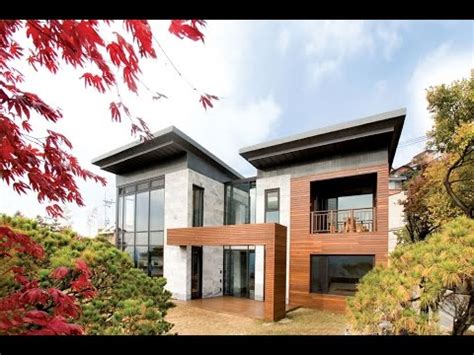 Modern House with Floorplan in Korea : P House by Hahn Design - YouTube