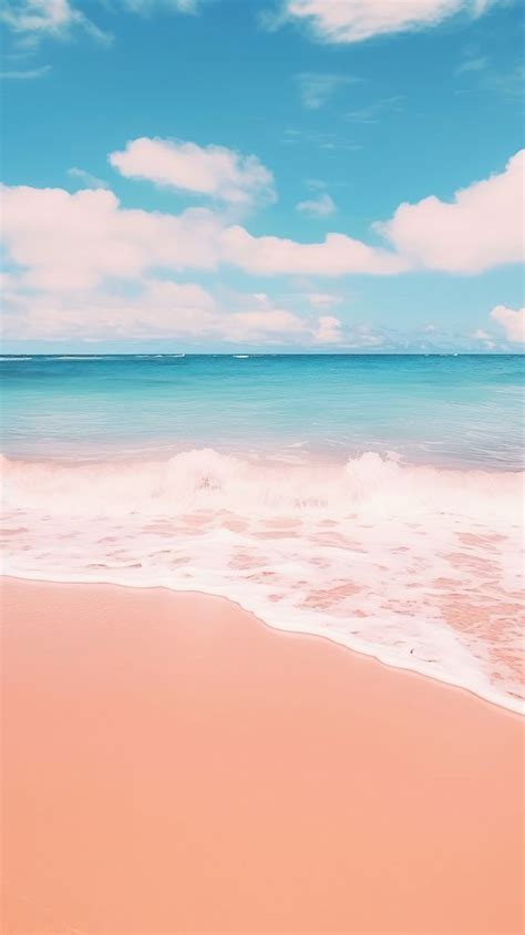 Beach wallpaper outdoors horizon nature. | Free Photo - rawpixel