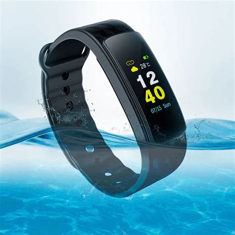 New I6HRC Color Screen Smart fitness device Heart Rate Monitor Fitness Activity Tracker Smart ...