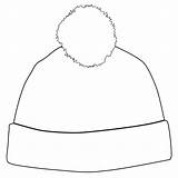 Winter Hat Coloring Pages sketch template