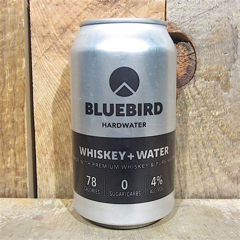 Bluebird Hardwater Whiskey + Water (Single Can) 355ml - Oak and Barrel