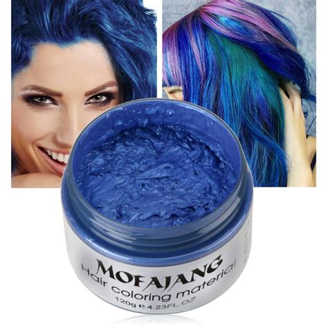 Funcee Unisex DIY Hair Color Wax Mud Dye Cream Temporary Modeling 7 Colors for Choose 4.23 FL.OZ ...