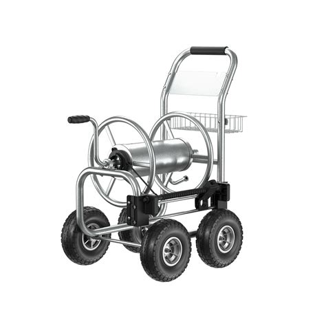 Garden Hose Reel Cart-4 Wheels | Giraffe Tools