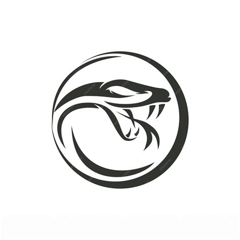 Premium Vector | Snake logo design template