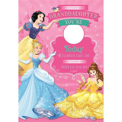 Birthday Age Disney Princess Birthday Card (25462392) - Character Brands