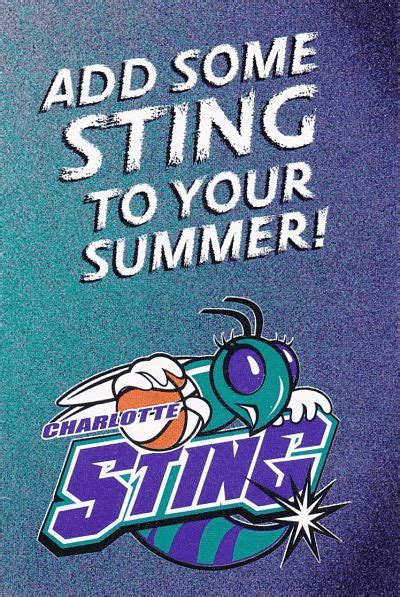 1997-2006 Charlotte Sting • Fun While It Lasted Basketball Association, Charlotte Hornets, Wnba ...