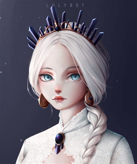 White princess by Lulybot on DeviantArt