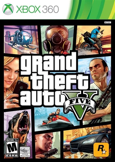 Grand Theft Auto V 5 Xbox 360 Game