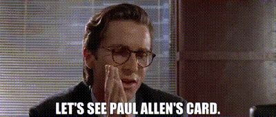 YARN | Let's see Paul Allen's card. | American Psycho (2000) | Video ...